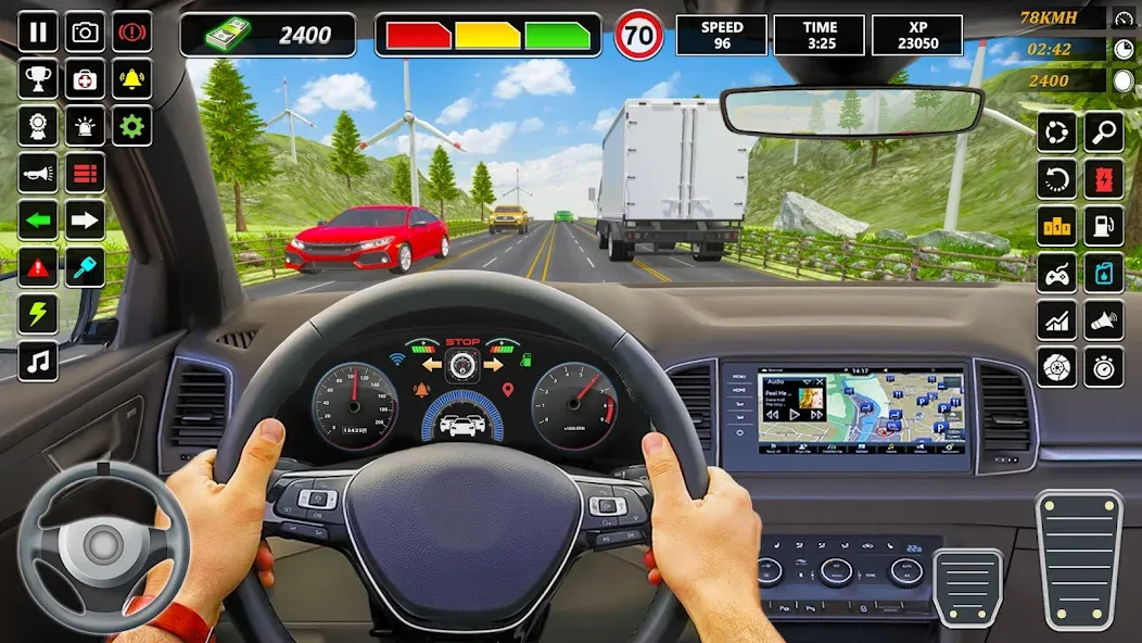 Traffic Racing In Car Driving [MOD: безлимитные деньги и топливо] Screenshot 1