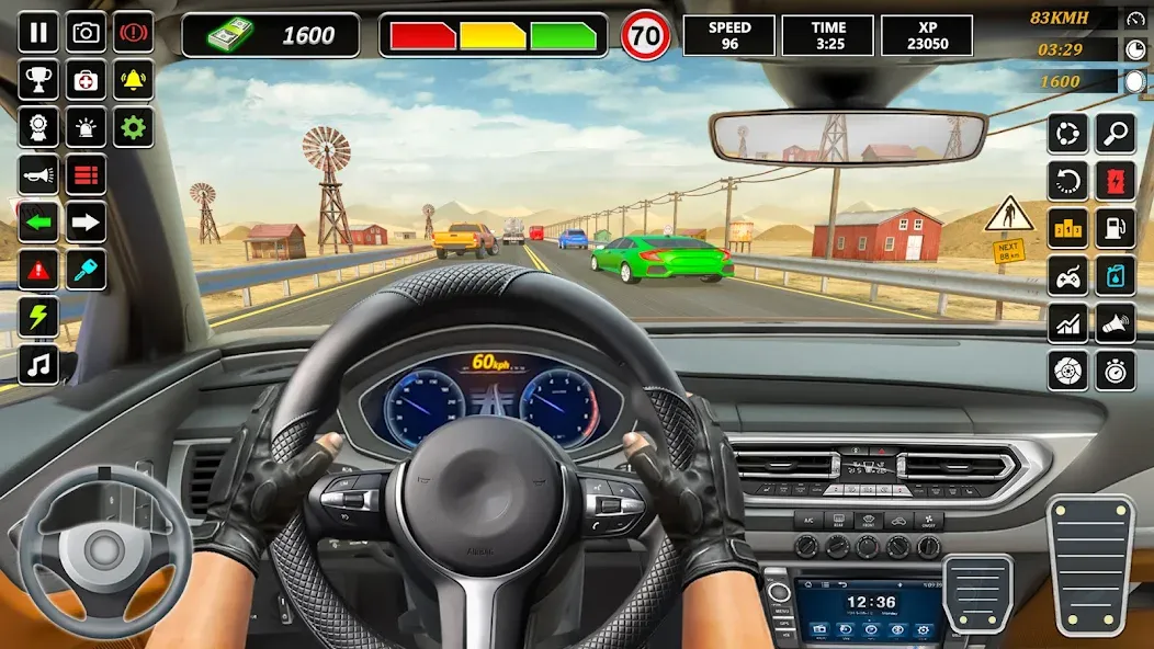 Traffic Racing In Car Driving [MOD: безлимитные деньги и топливо] Screenshot 2