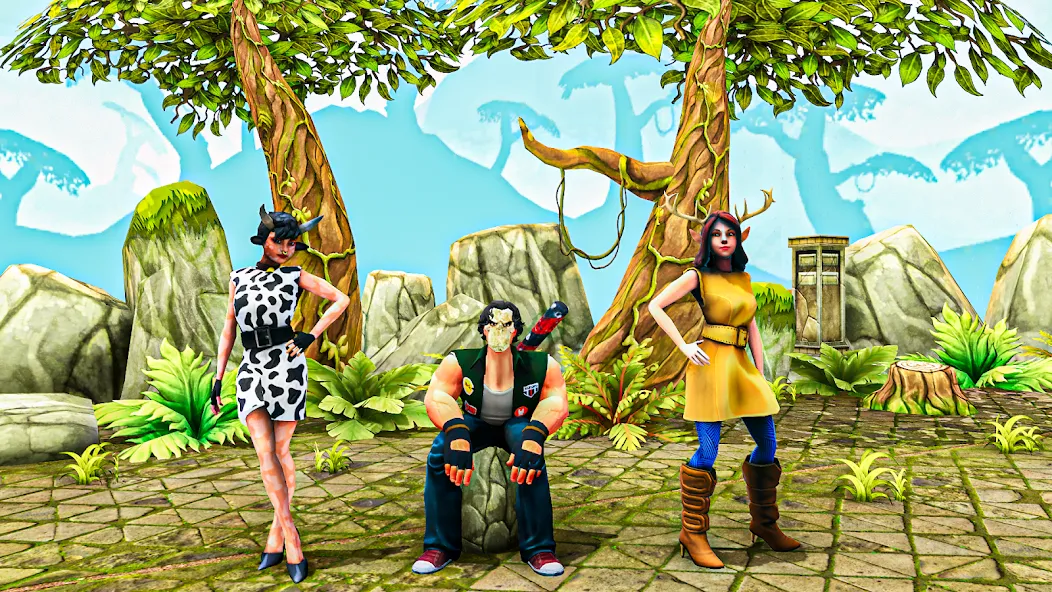 Forest Fun Run - Running Game [MOD: безлимитные монеты и все персонажи] Screenshot 4