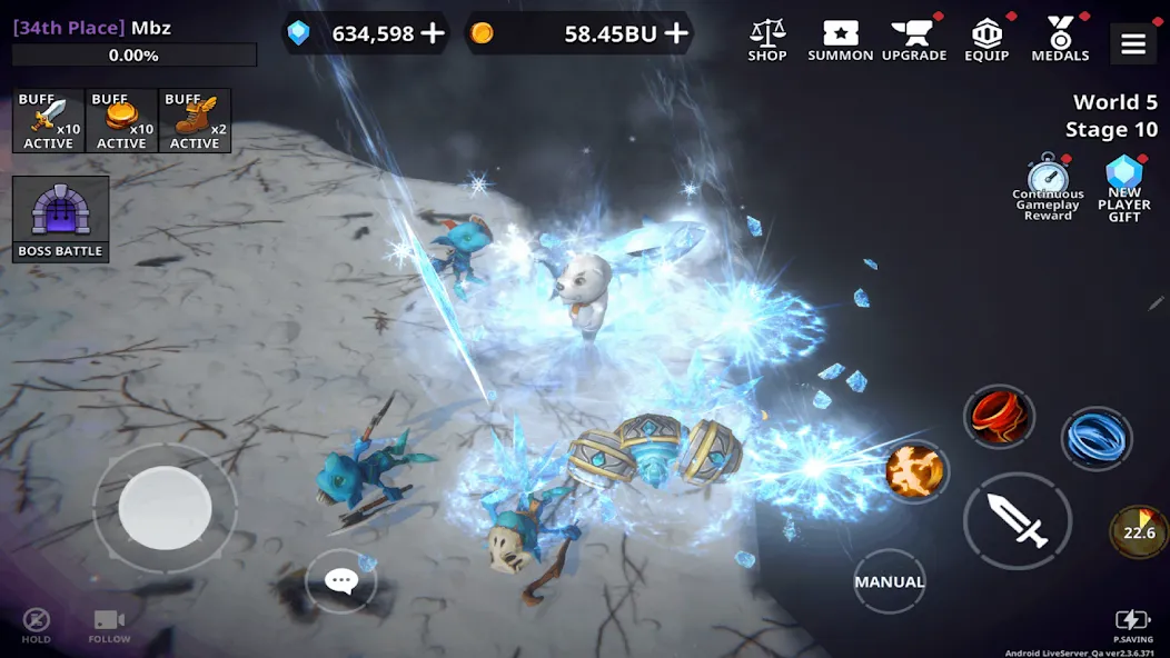 Dungeon Knight [MOD: безлимитное здоровье и мощное оружие] Screenshot 3