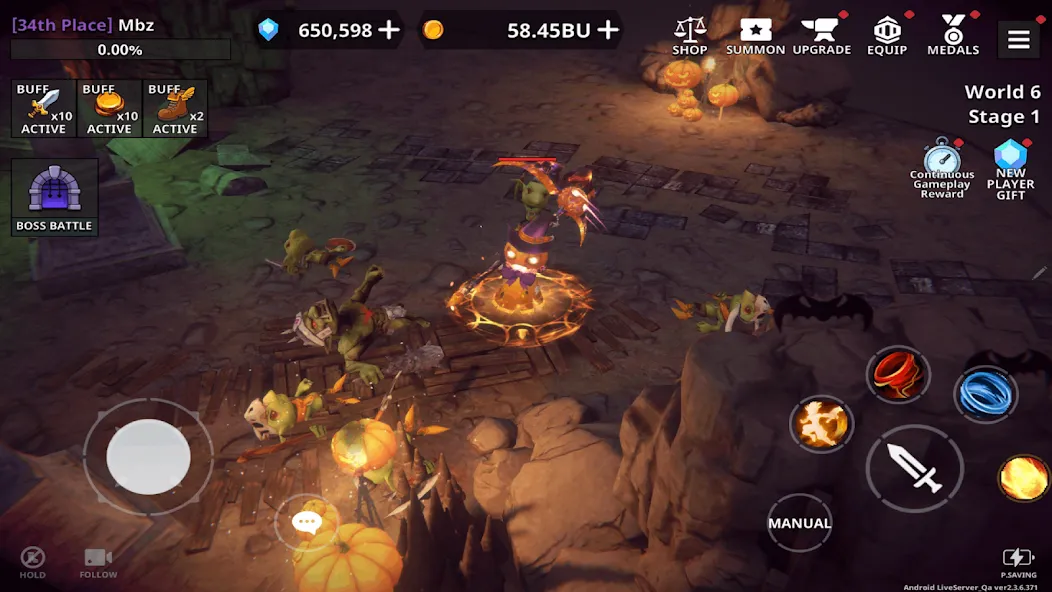 Dungeon Knight [MOD: безлимитное здоровье и мощное оружие] Screenshot 4