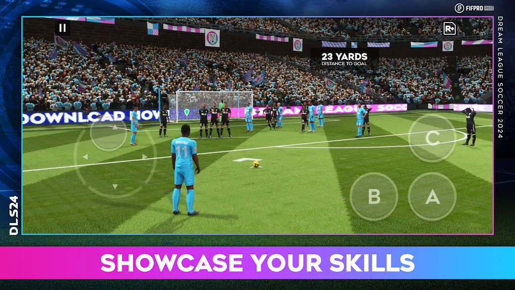 Dream League Soccer 2024 [MOD: безлимитные деньги и все команды открыты] Screenshot 3