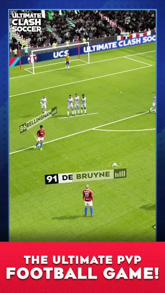 Ultimate Clash Soccer [MOD: безлимитные деньги и энергия] Screenshot 1