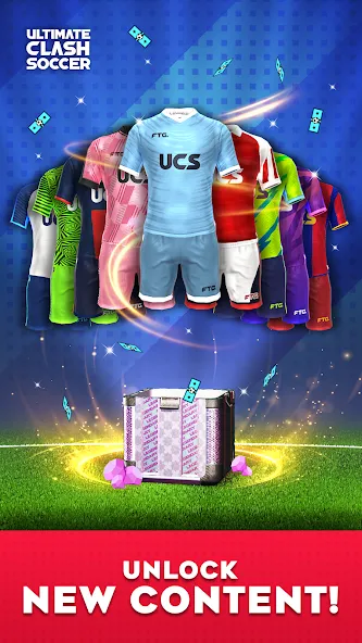 Ultimate Clash Soccer [MOD: безлимитные деньги и энергия] Screenshot 4