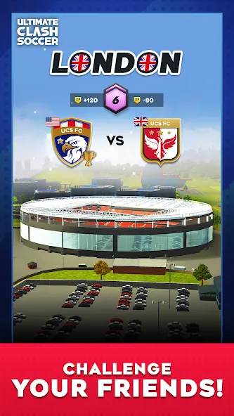 Ultimate Clash Soccer [MOD: безлимитные деньги и энергия] Screenshot 5