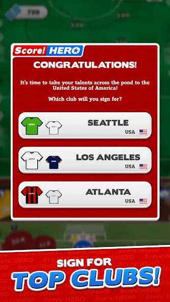 Score! Hero [MOD: безлимитные деньги и выносливость] Screenshot 2