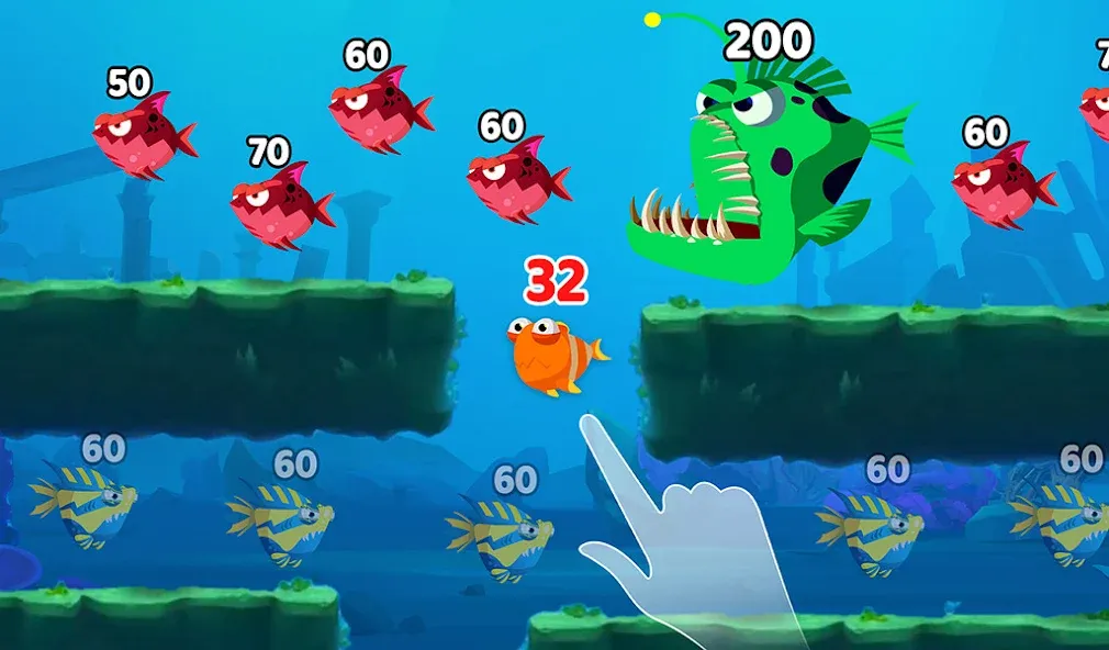 Fish Town IO: Mini Aquarium [MOD: безлимитные монеты и рыбки] Screenshot 3