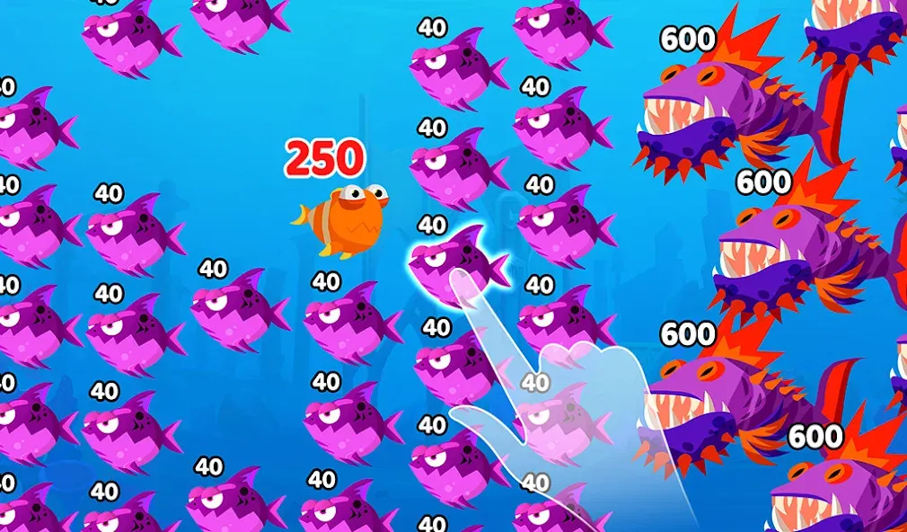Fish Town IO: Mini Aquarium [MOD: безлимитные монеты и рыбки] Screenshot 4