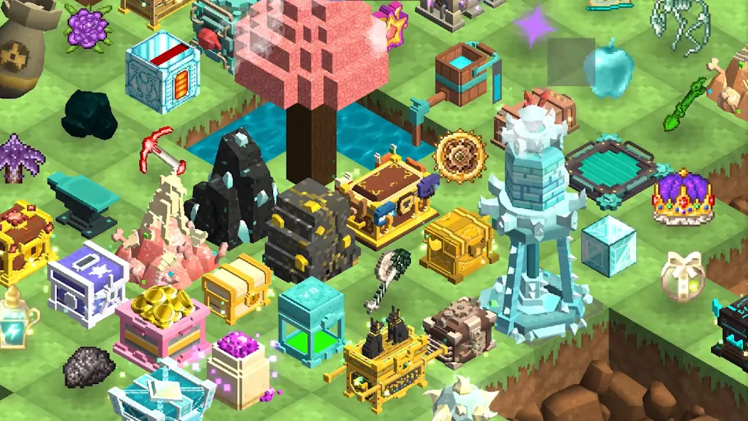 MergeCrafter Magic Merge World [MOD: безлимитные ресурсы и энергия] Screenshot 4