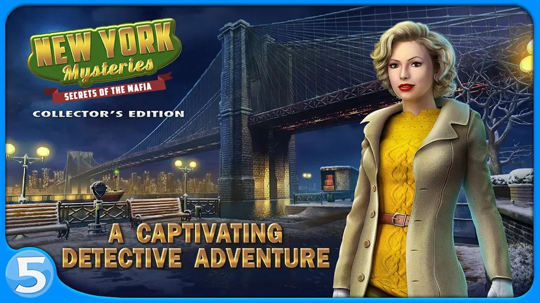 New York Mysteries 1 [MOD: открыты все уровни и подсказки] Screenshot 1