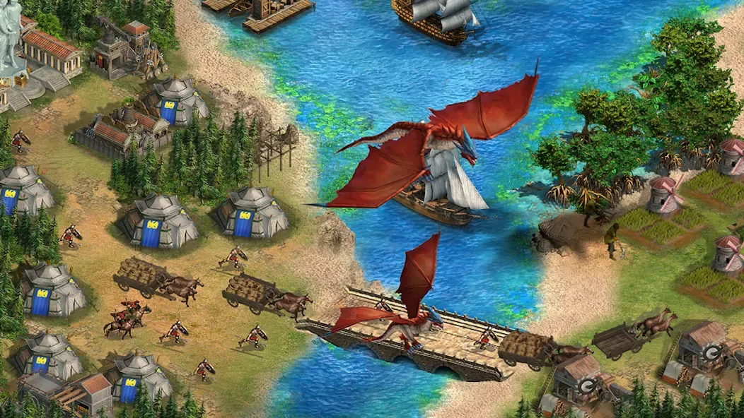 Abyss of Empires:The Mythology [MOD: безлимитные ресурсы и ускоренное развитие] Screenshot 4