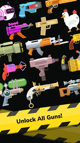 Gun Idle [MOD: много денег и боеприпасов] Screenshot 1