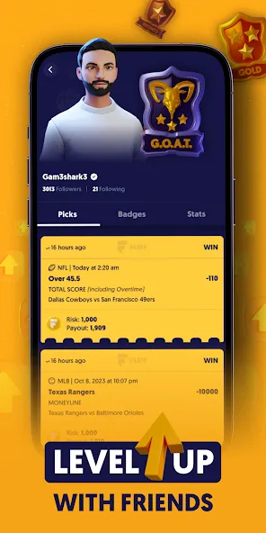 Fliff - Sports Picks [MOD: спортивные прогнозы без ограничений] Screenshot 3