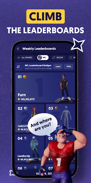 Fliff - Sports Picks [MOD: спортивные прогнозы без ограничений] Screenshot 4
