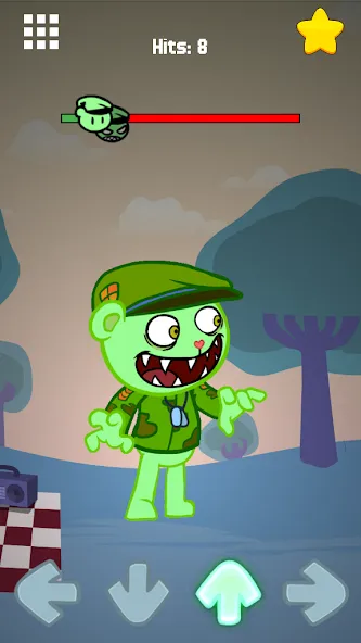 Flippy Happy Funkers FNF Mod [MOD: новые рэп-баттлы и ритмы] Screenshot 2