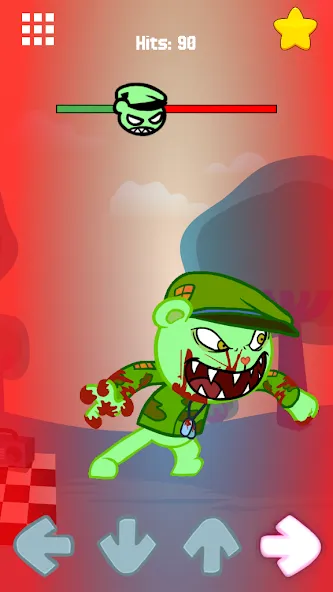 Flippy Happy Funkers FNF Mod [MOD: новые рэп-баттлы и ритмы] Screenshot 3