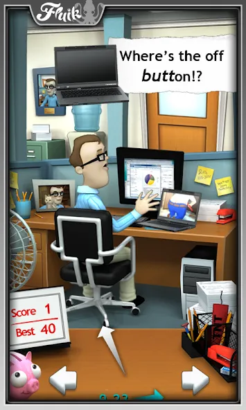 Office Jerk [MOD: безлимитные монеты и все уровни открыты] Screenshot 1