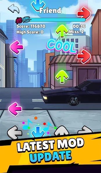 Music Rap Time Battle [MOD: все треки и безлимитные ноты] Screenshot 1