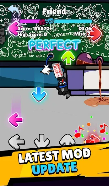 Music Rap Time Battle [MOD: все треки и безлимитные ноты] Screenshot 3