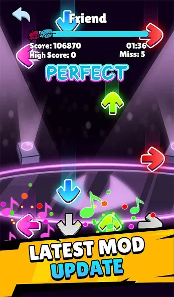 Music Rap Time Battle [MOD: все треки и безлимитные ноты] Screenshot 4