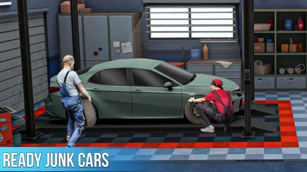 Used Car Dealers Job Simulator [MOD: безлимитные деньги и открыты все машины] Screenshot 1