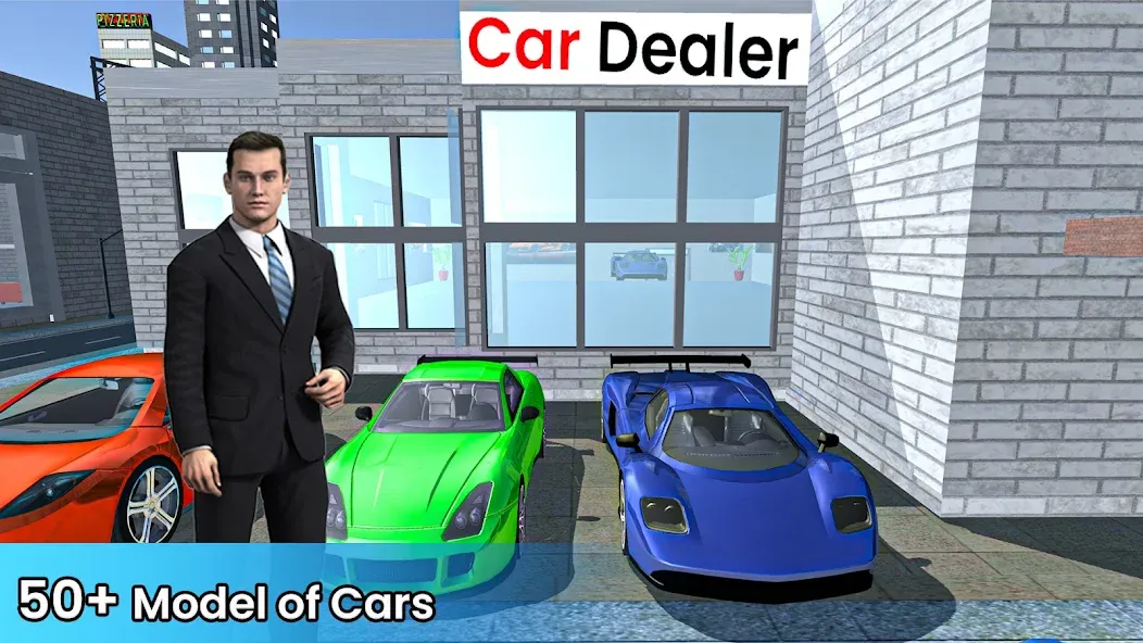 Used Car Dealers Job Simulator [MOD: безлимитные деньги и открыты все машины] Screenshot 3