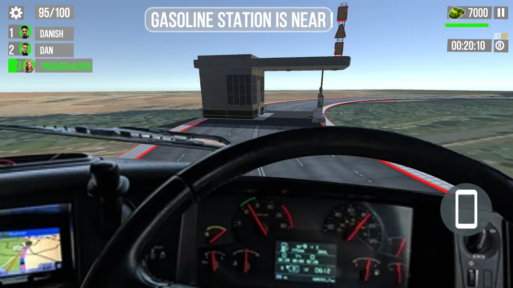 Euro Truck Gas Station Games [MOD: безлимитное топливо и все грузовики] Screenshot 3