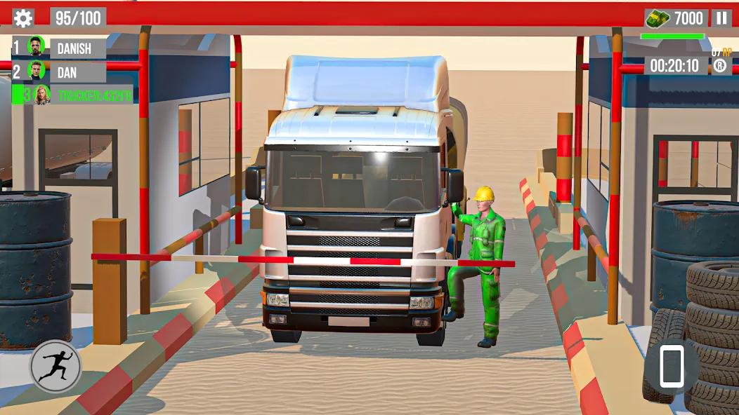 Euro Truck Gas Station Games [MOD: безлимитное топливо и все грузовики] Screenshot 5