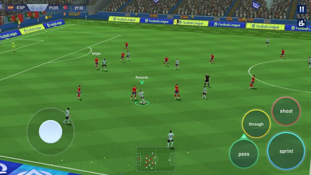 Football League 2024 [MOD: безлимитные деньги и энергия] Screenshot 2