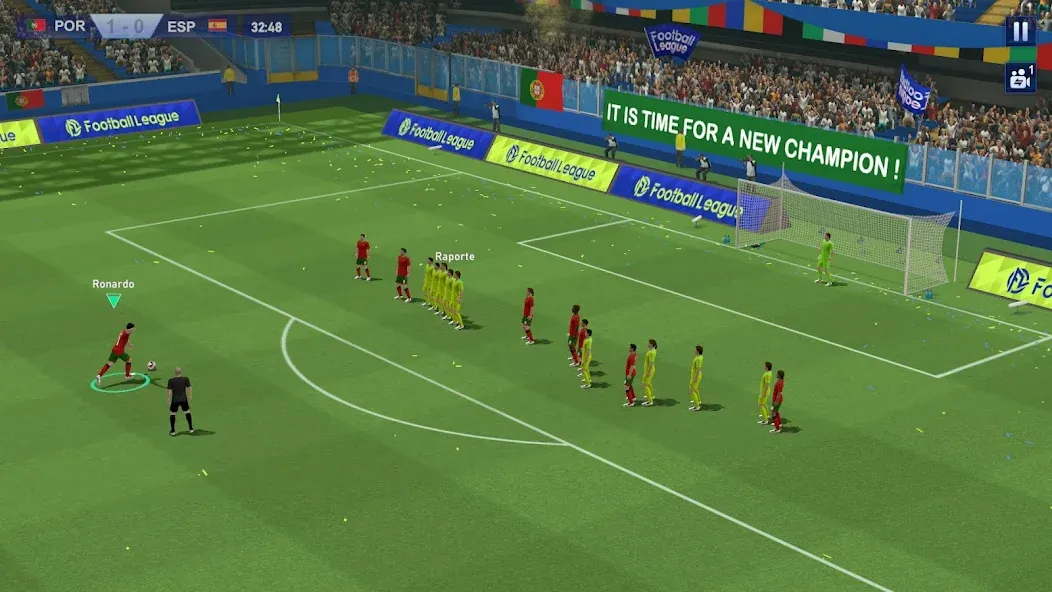 Football League 2024 [MOD: безлимитные деньги и энергия] Screenshot 4