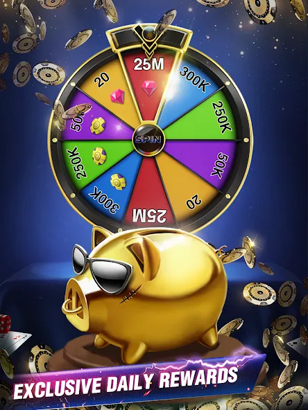 Holdem or Foldem - Texas Poker [MOD: безлимитные фишки и открыты турниры] Screenshot 4
