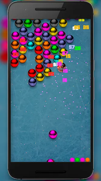 Magnetic balls bubble shoot [MOD: безлимитные жизни и усиленные бонусы] Screenshot 1
