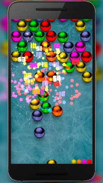 Magnetic balls bubble shoot [MOD: безлимитные жизни и усиленные бонусы] Screenshot 2