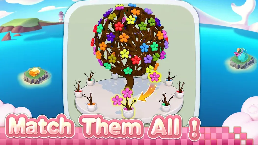 Mergical-Fun Match Island Game [MOD: безлимитные ресурсы и энергия] Screenshot 2
