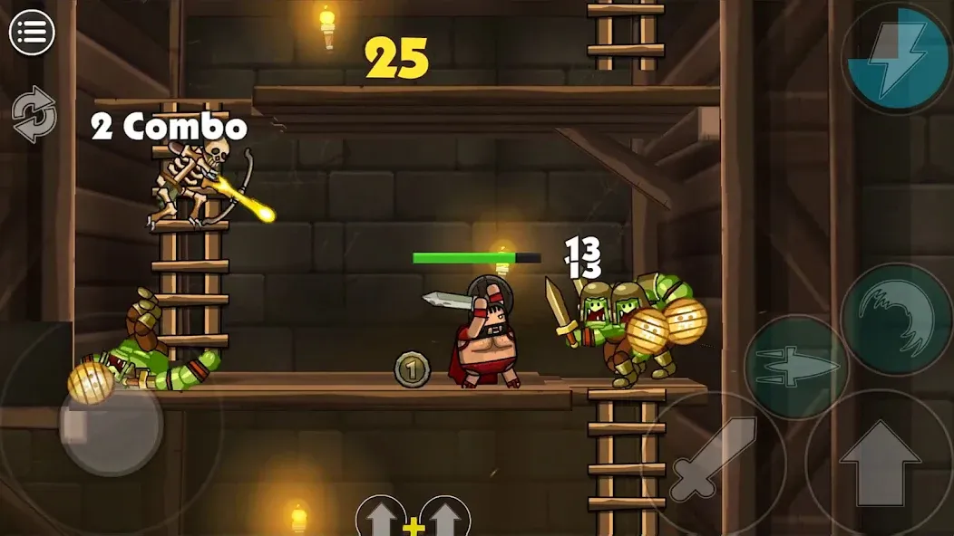 Blackmoor 2: Action Platformer [MOD: безлимитные монеты и разблокированы герои] Screenshot 1
