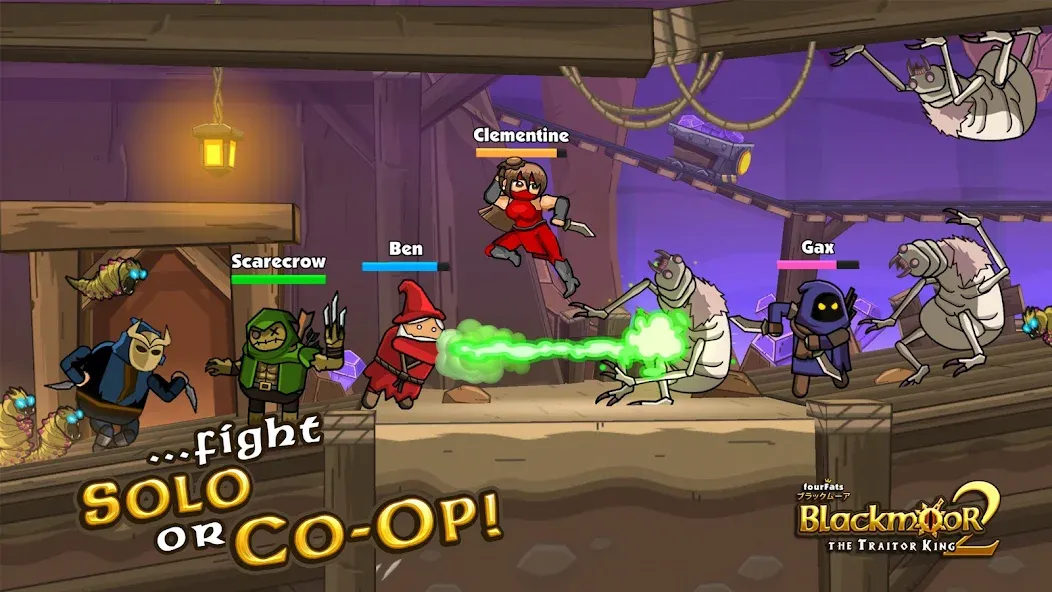 Blackmoor 2: Action Platformer [MOD: безлимитные монеты и разблокированы герои] Screenshot 3