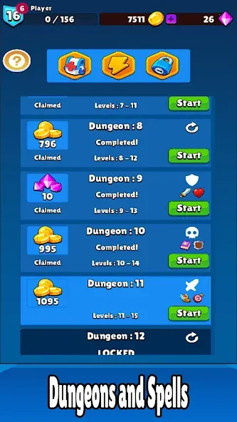 Monster RPG: AFK Idle Clicker [MOD: много денег и усиленные монстры] Screenshot 5