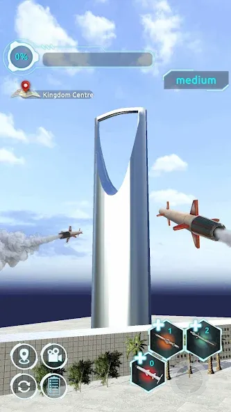 City Demolish: Rocket Smash! [MOD: безлимитные ракеты и разрушения] Screenshot 4