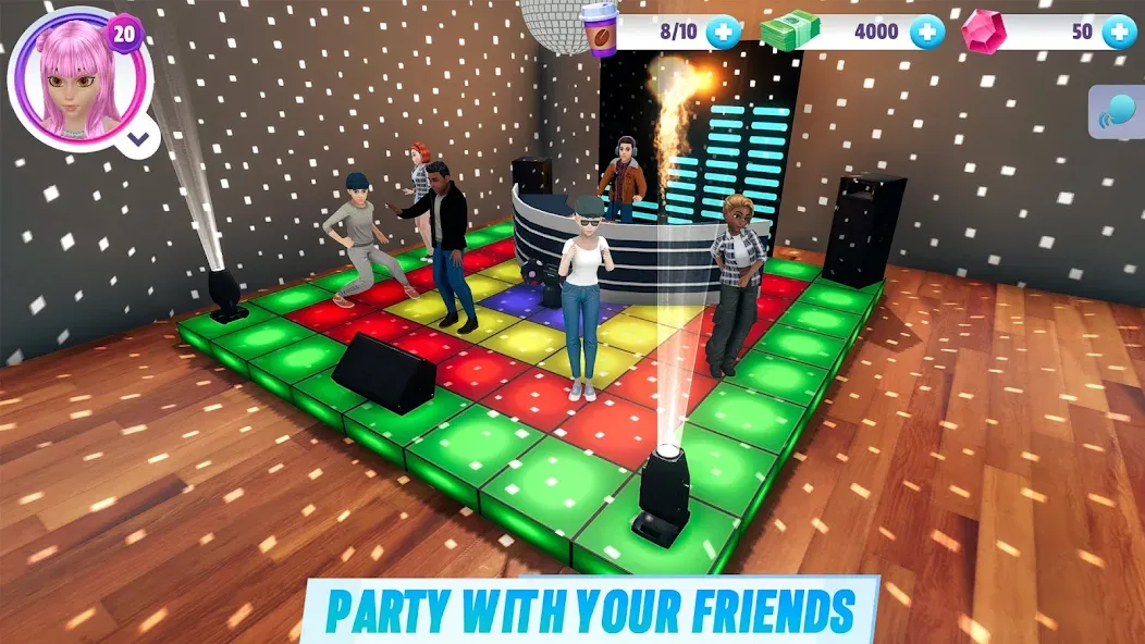 Virtual Sim Story: Home &amp; Life [MOD: безлимитные деньги и ресурсы] Screenshot 4