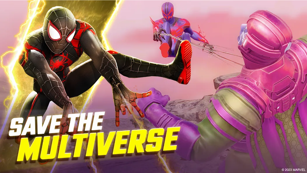 MARVEL Strike Force: Squad RPG [MOD: безлимитные ресурсы и усиленная команда] Screenshot 4