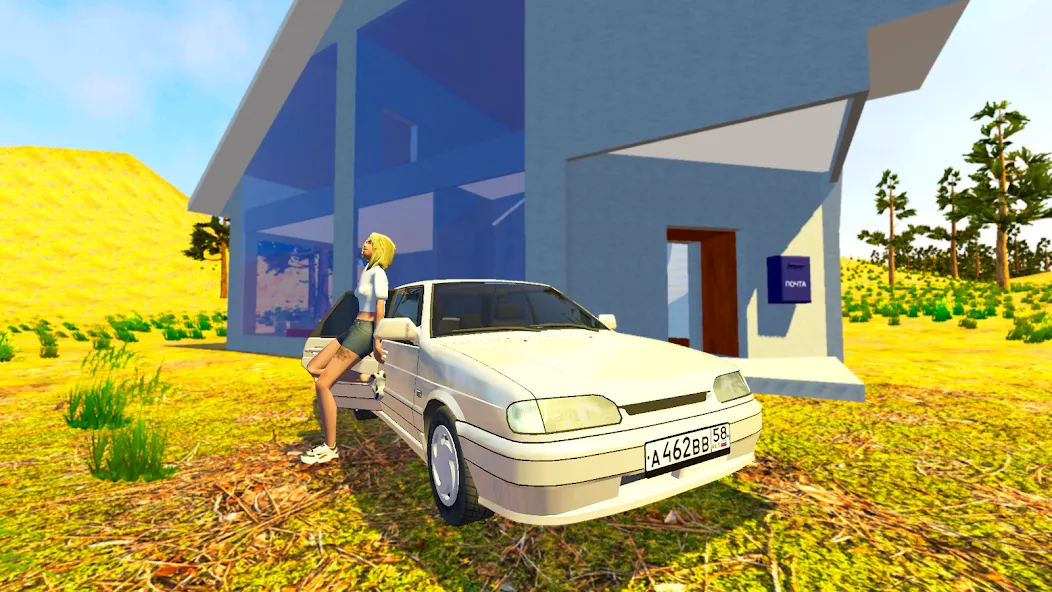 VAZ Driving Simulator: LADA [MOD: безлимитные деньги и все машины открыты] Screenshot 1