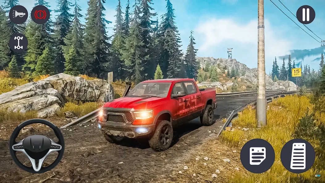 4x4 Jeep Offroad Car Driving [MOD: безлимитные деньги и топливо] Screenshot 2