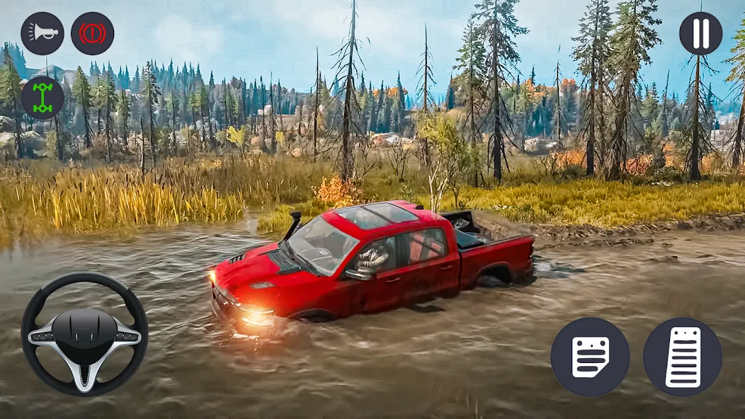 4x4 Jeep Offroad Car Driving [MOD: безлимитные деньги и топливо] Screenshot 3