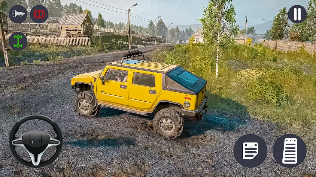 4x4 Jeep Offroad Car Driving [MOD: безлимитные деньги и топливо] Screenshot 5
