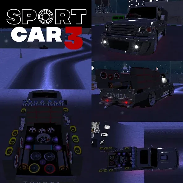 Sport car 3 : Taxi &amp; Police - [MOD: безлимитные деньги и топливо] Screenshot 5
