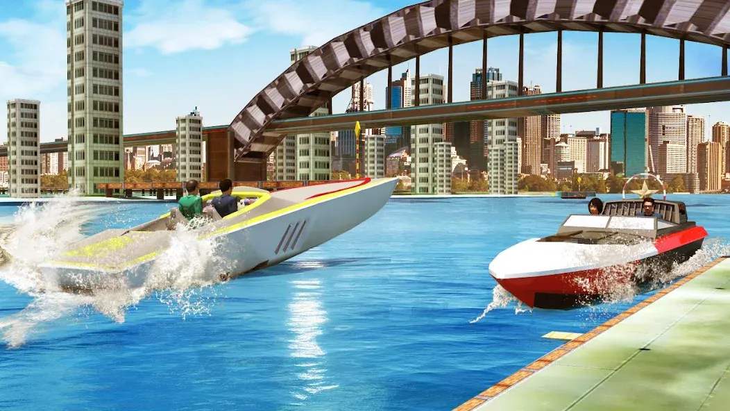 Boat Simulator Games [MOD: безлимитные деньги и топливо] Screenshot 1