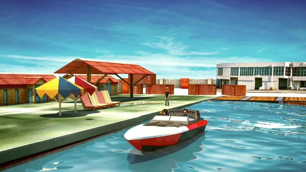 Boat Simulator Games [MOD: безлимитные деньги и топливо] Screenshot 2