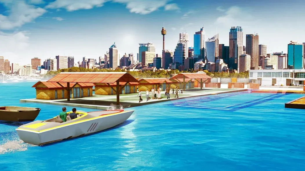 Boat Simulator Games [MOD: безлимитные деньги и топливо] Screenshot 3