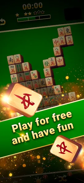Mahjong Smash Majong Solitaire [MOD: безлимитные подсказки и открыты все уровни] Screenshot 4