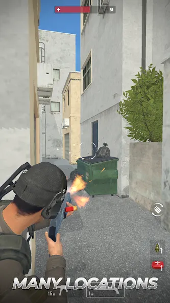 Shoot Out: Gun Shooting Games [MOD: безлимитные деньги и патроны] Screenshot 4
